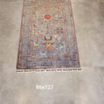 Sultani GRİ El dokuma Afgan Halısı