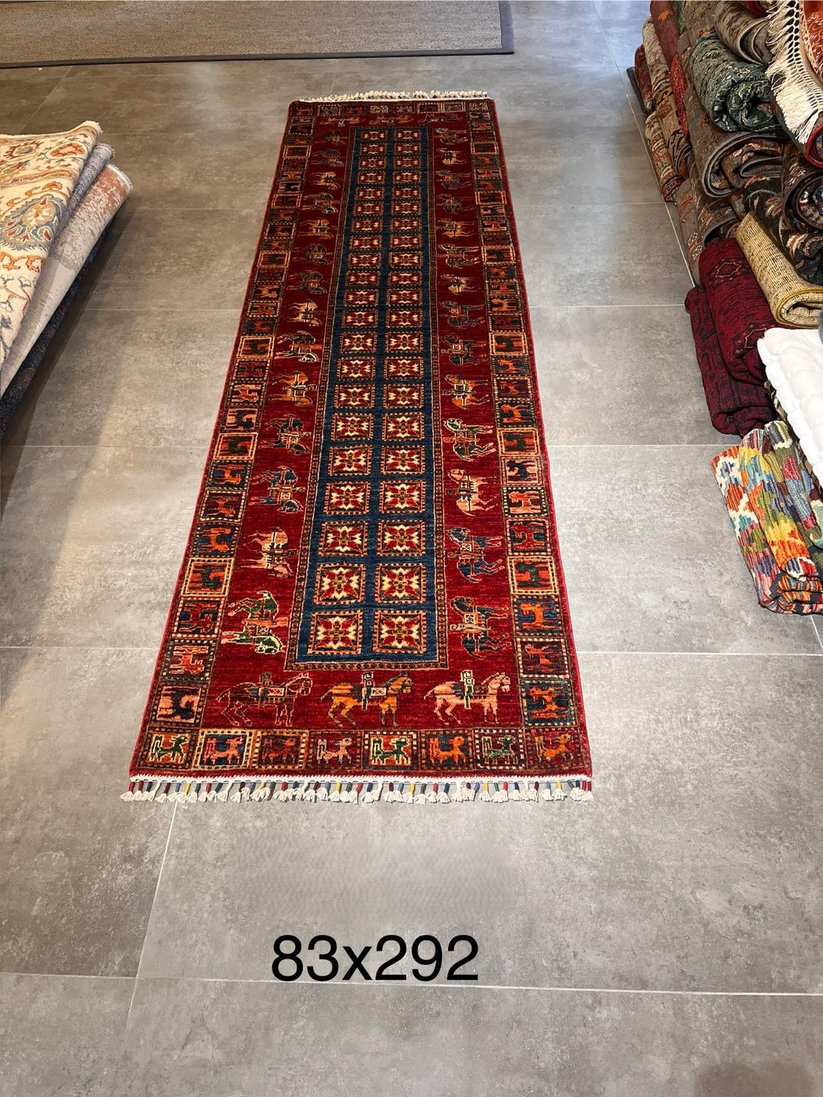 IMG-20241227-WA0005 Pazırık Afgan El Dokuma Yolluk - Görsel 1