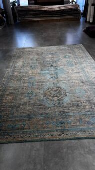 8566 Green 120 Tarak İran Özel Tezgah Halısı - Görsel 3